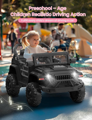 12V Ride-On Truck Car with Parent Remote Control Trend Times 3