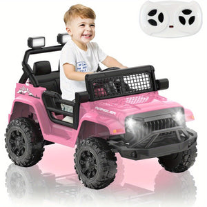 12V Electric Ride-On Truck Car with Parent Remote Control for Kids Ages 3-5 Trend Times 9