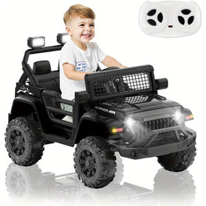 12V Electric Ride-On Truck Car with Parent Remote Control for Kids Ages 3-5 Trend Times Variant 0
