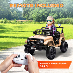 12V Ride-On Truck with Spring Suspension and Remote Control Trend Times 19