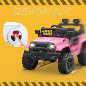 12V Electric Ride-On Truck and Car for Kids with Remote Control and LED Lights Trend Times 4