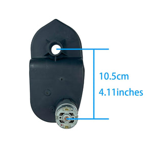 12V RS550 High-Speed 35000RPM Motor with Gearbox for Power Wheels and Ride-On Toys Trend Times 3