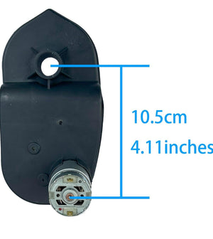 12V RS550 High-Speed 35000RPM Motor with Gearbox for Power Wheels and Ride-On Toys Trend Times 6