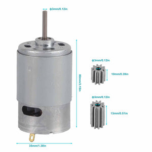12V RS550 Micro Motor for Electric Toy Cars and Children's Motorcycles 550 30000 RPM Trend Times 20