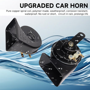 12V Waterproof Universal Loud Train Horn Replacement Kit for Cars Trend Times 7