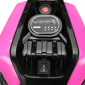 12V Kids Electric Three-Wheel Ride-On Motorcycle with Horns and LED Lights Trend Times 12