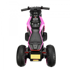 12V Three-Wheeled Battery-Powered Motorcycle with LED Lights and Horn for Kids Ages 3-8 Trend Times 10