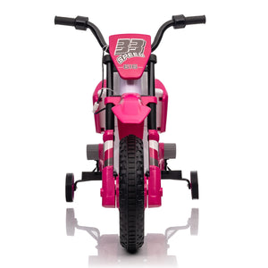 12V Electric Battery-Powered Kids Motorcycle Ride-On Toy with 2-Speed Settings Trend Times 1