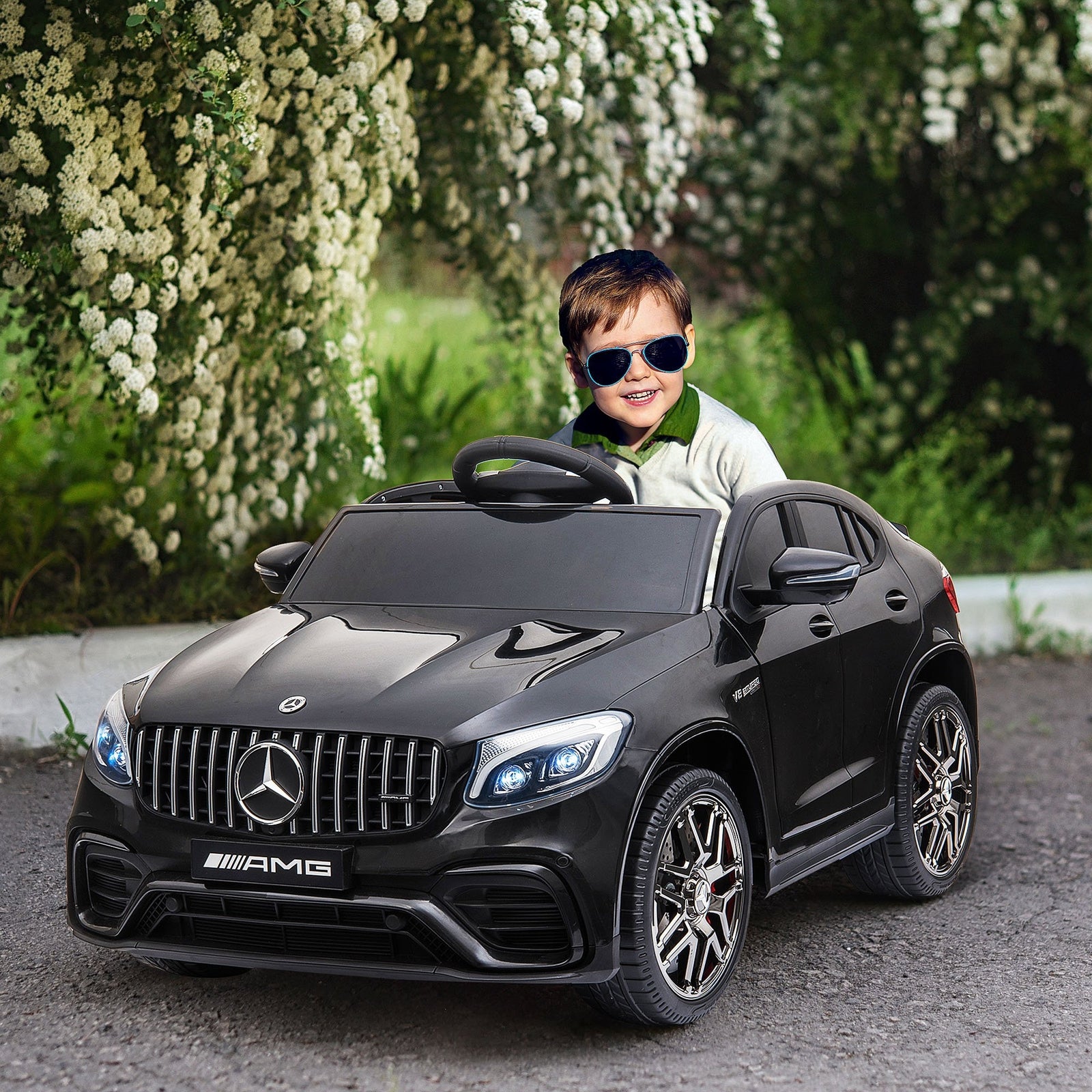 12V Electric Ride-On Car for Toddlers and Kids with Remote Control, 2 Speeds, and MP3 Player Trend Times 1
