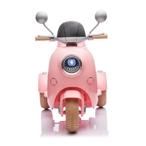 12V Two-Motor Kids Ride-On Electric Two-Seater Three-Wheel Motorcycle Trend Times 10