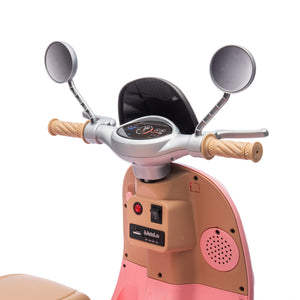 12V Two-Motor Kids Ride-On Electric Two-Seater Three-Wheel Motorcycle Trend Times 17