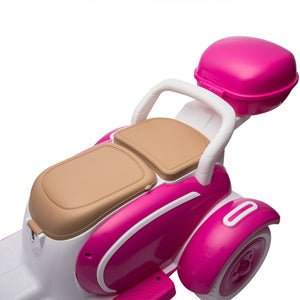 12V Two-Seater Kids Electric Ride-On Motorcycle with Three Wheels and Slow Start Feature Trend Times 18