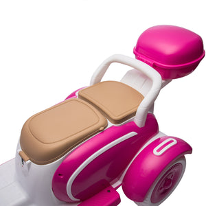 12V Two-Seater Electric Ride-On Motorcycle for Kids with Three Wheels Trend Times 16