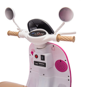 12V Two-Seater Electric Ride-On Motorcycle for Kids with Three Wheels and Slow Speed Mode Trend Times 3