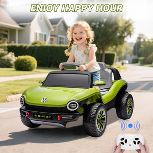12V VW Beetle Kids Electric Ride-On Car with Remote Control, Lights, Music, and USB Port Trend Times 14