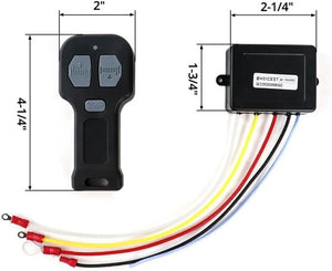 12V Wireless Winch Remote Control Kit with 4 Mini Transmitters for Truck ATV SUV Trend Times 9