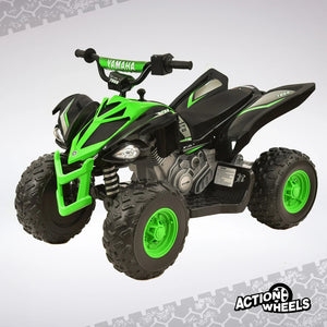 12V Yamaha Raptor ATV Powered Ride-On for Kids Ages 3+ with Speeds up to 5 MPH Trend Times 5