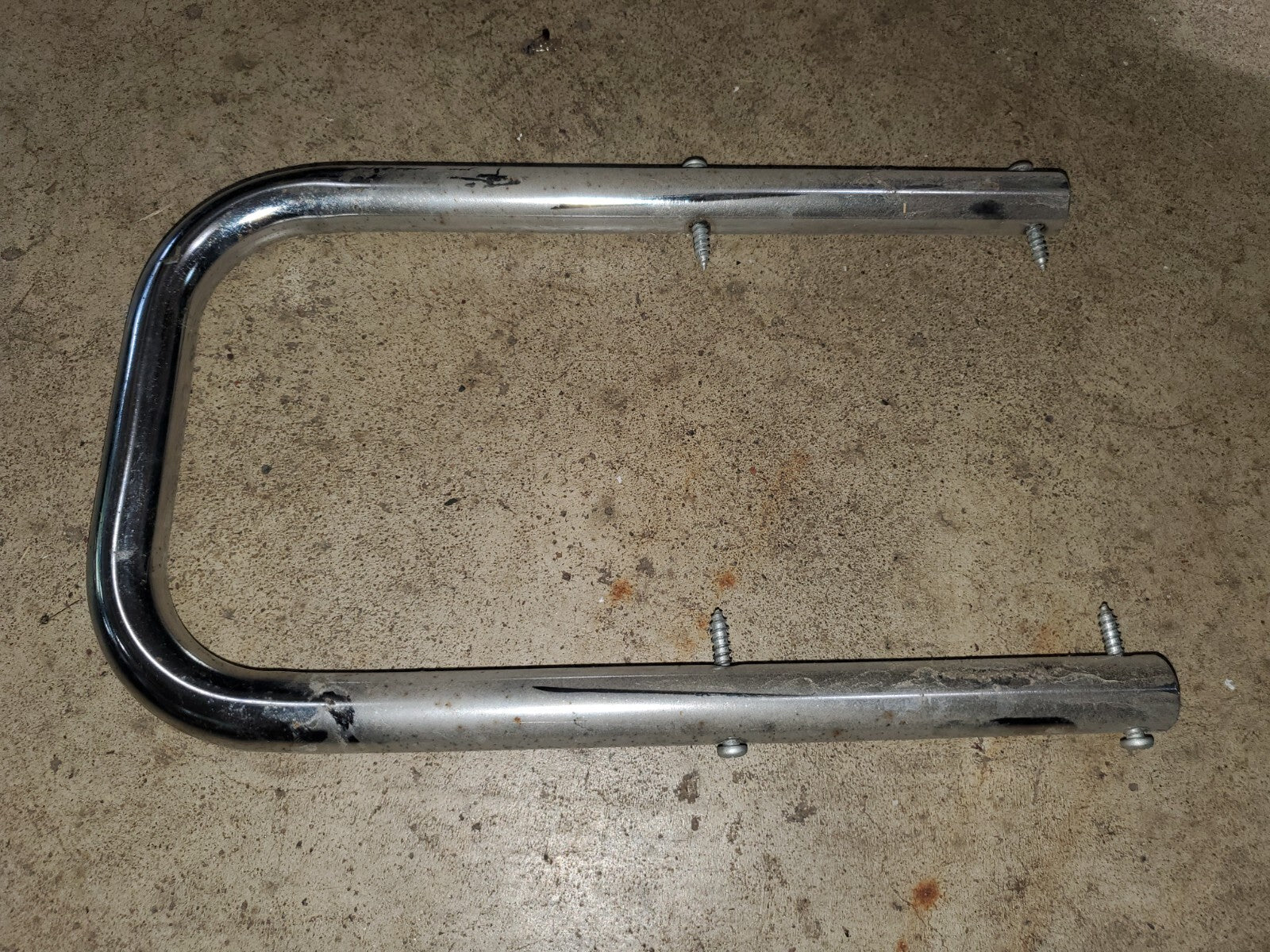 12V Kids ATV Rear Chrome Bumper Grab Bar for Yamaha Raptor Power Wheels Trend Times 1
