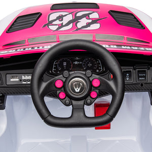 12V 4A Kids Ride-On Toy Car with 20W x2 Motors, 2.4G Remote Control, 4-Wheel Suspension, Forward and Reverse Trend Times 3