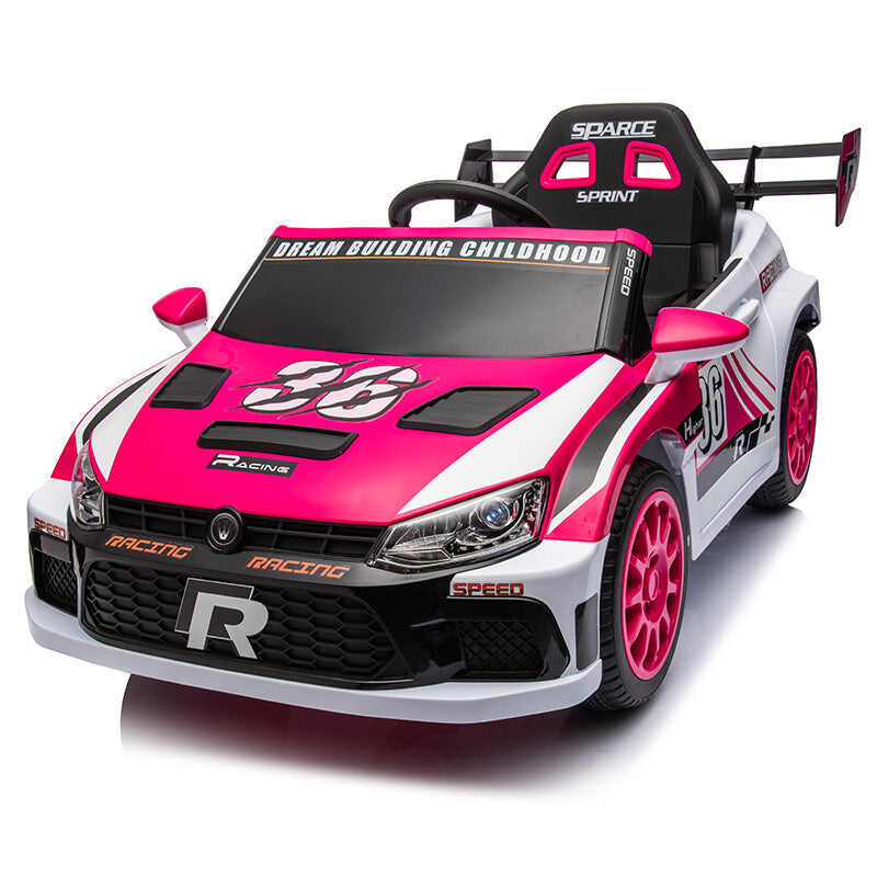 12V 20W x2 Kids Ride-On Toy Car with 2.4G Remote Control, 4-Wheel Suspension, Forward and Reverse Trend Times 0