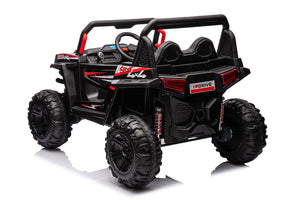 12V 7Ah Dual Battery 30W 4-Wheel Drive Kids Ride-On Car with Leather Seat and One-Button Start Forward and Backward Trend Times 5