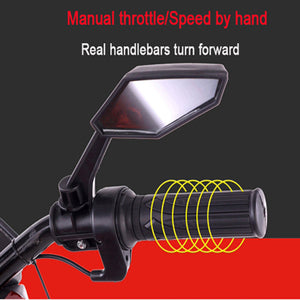 12V 7Ah Kids Ride-On Motorcycle Toy with Training Wheels and Lighting Trend Times 14