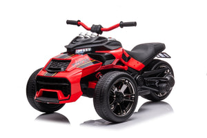 12V Rechargeable Battery-Powered Kids Ride-On 3-Wheeler ATV Motorcycle Toy Car Trend Times 1
