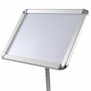 12x16" Pedestal Sign Holder Menu Stand Telescopic Station Poster Snap Frame A3 - Trend Times Toy Stores