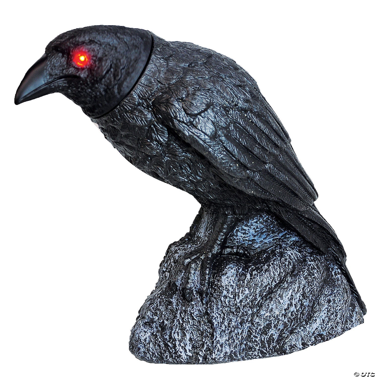 13" Animated Raven with Turning Head & Sounds Halloween Decoration - Trend Times Toy Stores