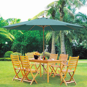 13 Foot Market Patio Umbrella Outdoor Furniture Green - Trend Times Toy Stores