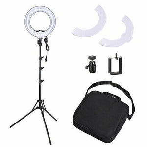 14" 35W Dimmable Fluorescent Tube Ring Light Kit Adjustable Stand 5500K Lighting - Trend Times Toy Stores