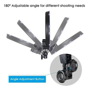 14" 35W Dimmable Fluorescent Tube Ring Light Kit Adjustable Stand 5500K Lighting - Trend Times Toy Stores