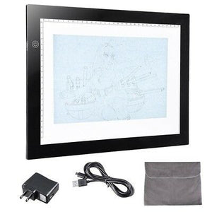 14" A4 Thin LED Drawing Board Light Box Stencil Tattoo Tracing Table Pad Artist - Trend Times Toy Stores