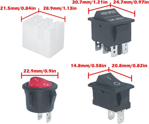 14-Piece Switch Kit for Power Wheels Kids Ride-On Toy Replacement Parts Trend Times 3