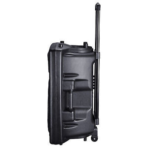 1500W 15" Portable Remote Audio PA Speaker w/ Bluetooth USB Wireless microphone - Trend Times Toy Stores