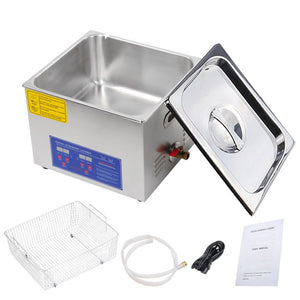 15L Stainless Steel Digital Heater Ultrasonic Cleaning Machine - Trend Times Toy Stores