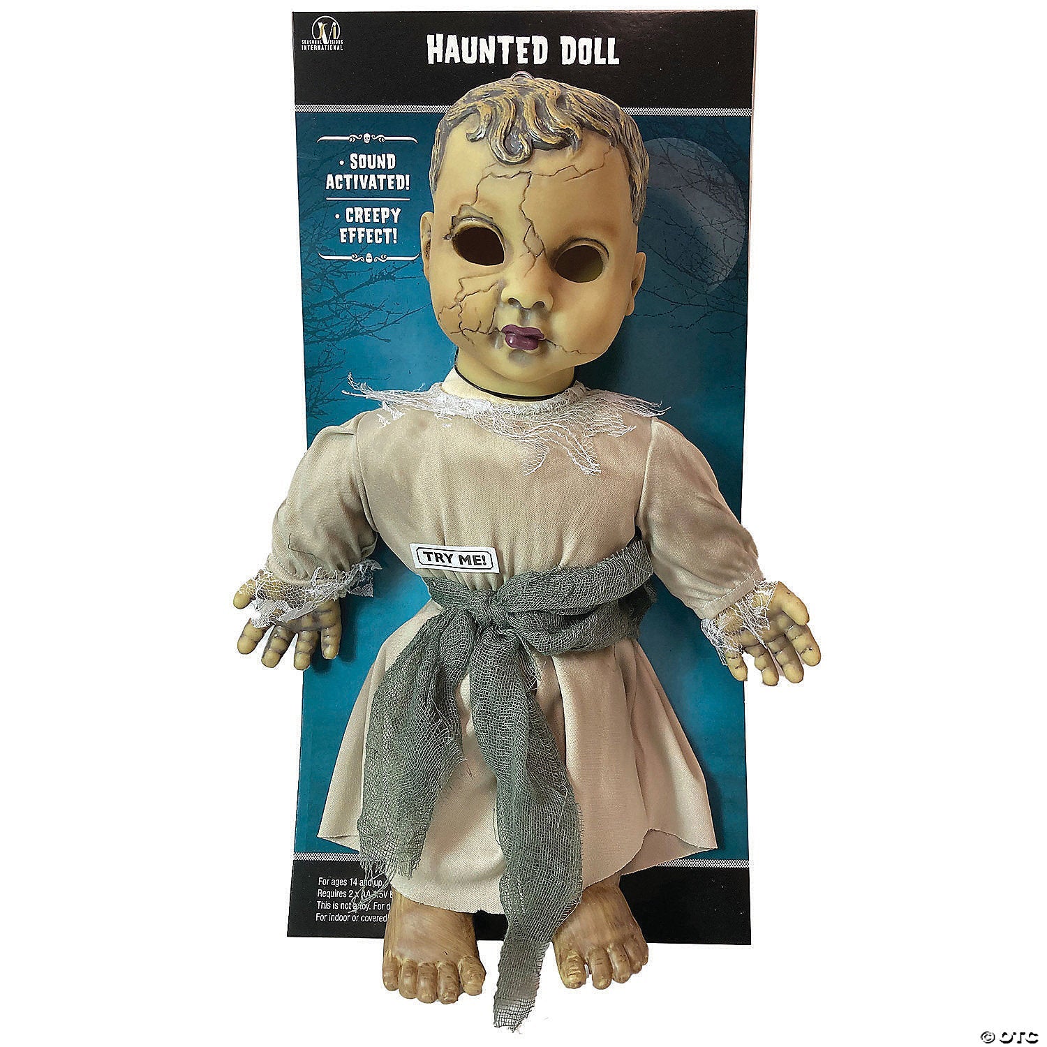 15" Haunted Doll With Sound in Bag - Trend Times Toy Stores