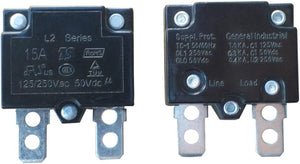 15A Circuit Breaker with Overload Protection for Kids Ride-On Dual Drive Cars Trend Times 1