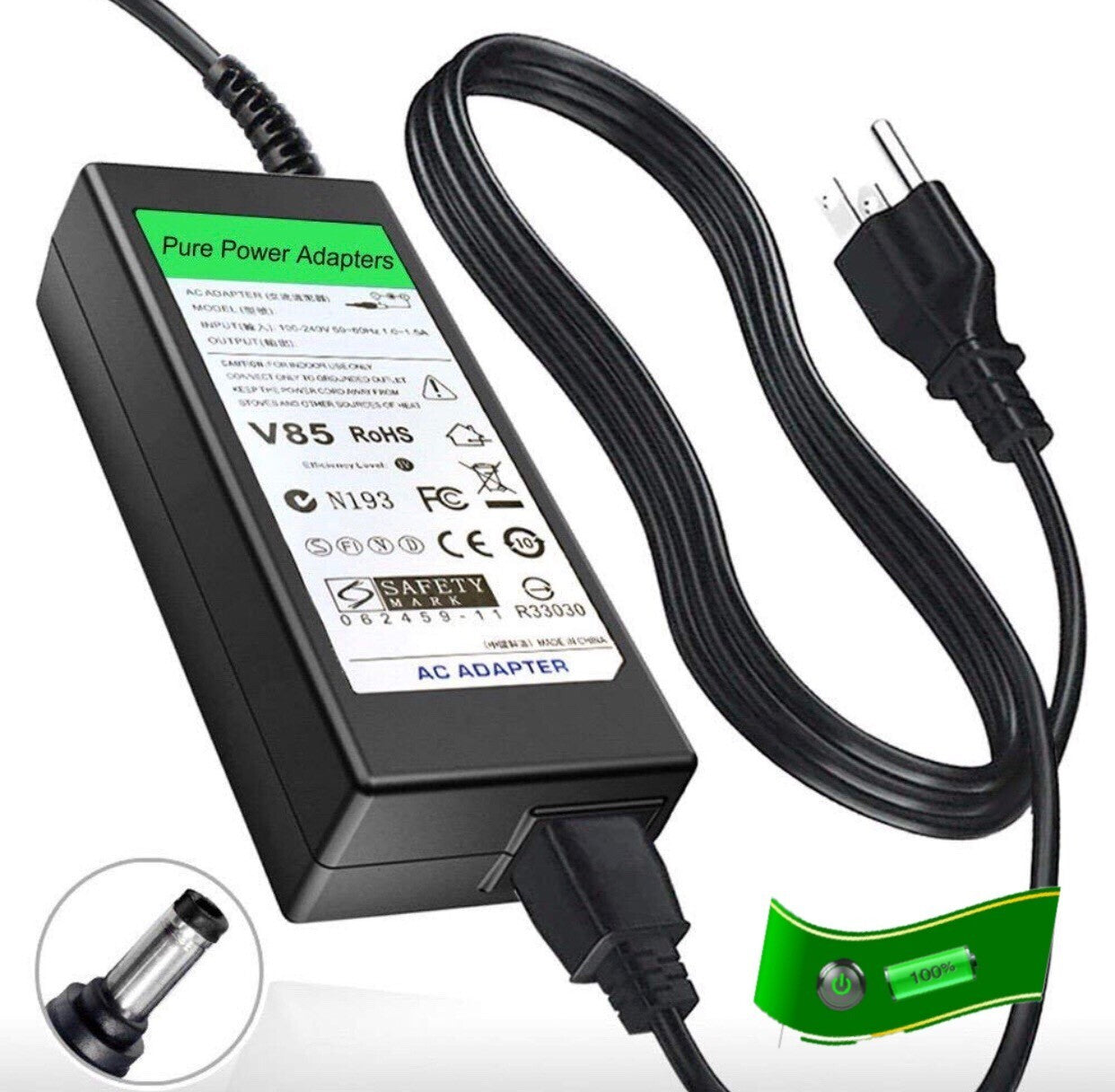 15ft Long Power Cord AC Adapter for Pandora Box 10th Light Gun and Accessories Trend Times 0