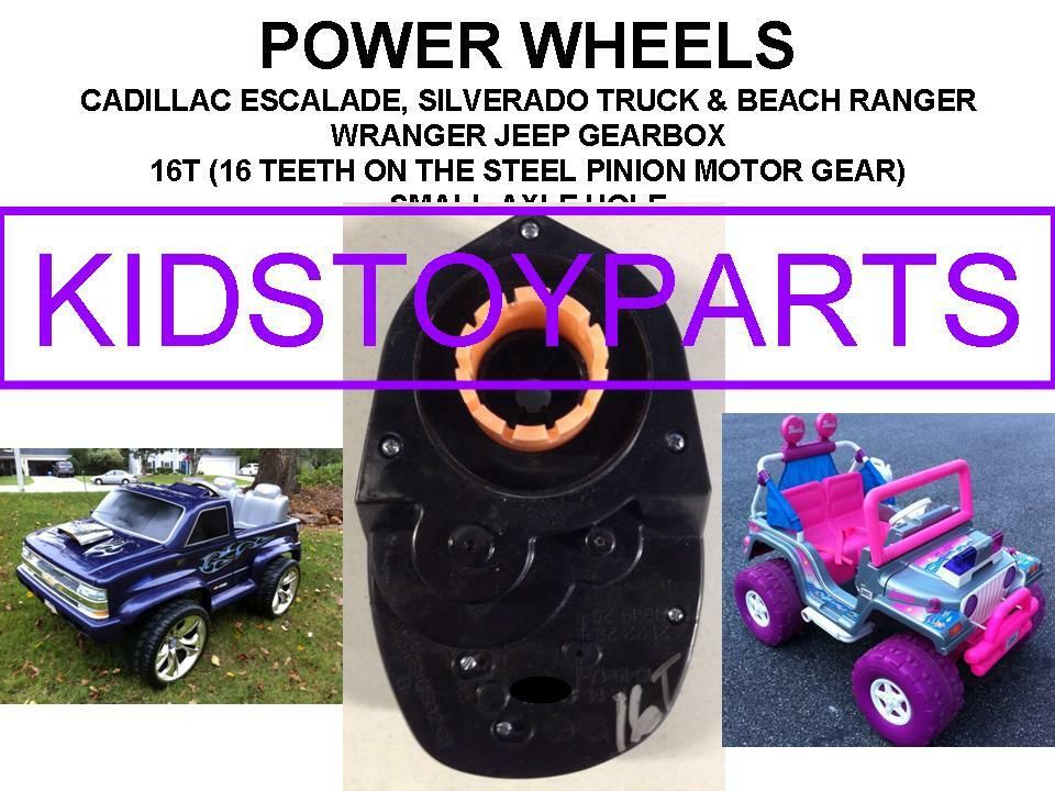 Small Axle Gearbox Compatible with 15T, 16T, 17T Power Wheels for Silverado, Gravedigger, Arctic Models Trend Times 0