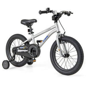 16-Inch Adjustable Kids Bike for Boys and Girls Ages 4-7 with High Carbon Steel Frame Trend Times 0