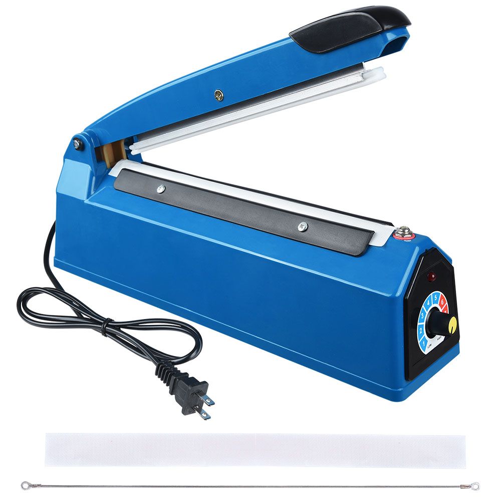 16" 20" Manual Impulse Heat Sealer Poly Bag Machine Plastic Bag Closer 8" - Trend Times Toy Stores