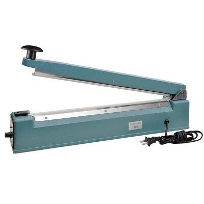 16" 400mm Impulse Manual Hand Heat Sealer Machine Poly Plastic Bag w/ Elements - Trend Times Toy Stores