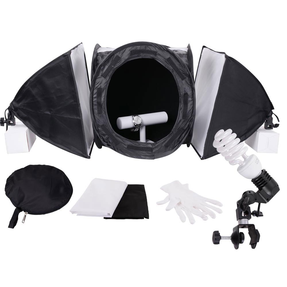 16" Photo Cube Lighting Tent Kit w/ Backdrop Softbox - Trend Times Toy Stores