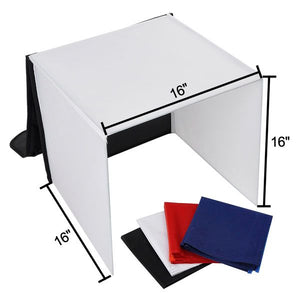 16" Photo Cube Studio Light Tent 3 Softboxes Kit - Trend Times Toy Stores