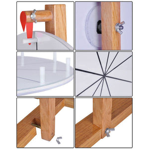 16" Tabletop White Dry Erase Spinning Prize Wheel 10 Slot - Trend Times Toy Stores