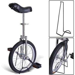 16 inch Wheel Unicycle Chrome - Trend Times Toy Stores