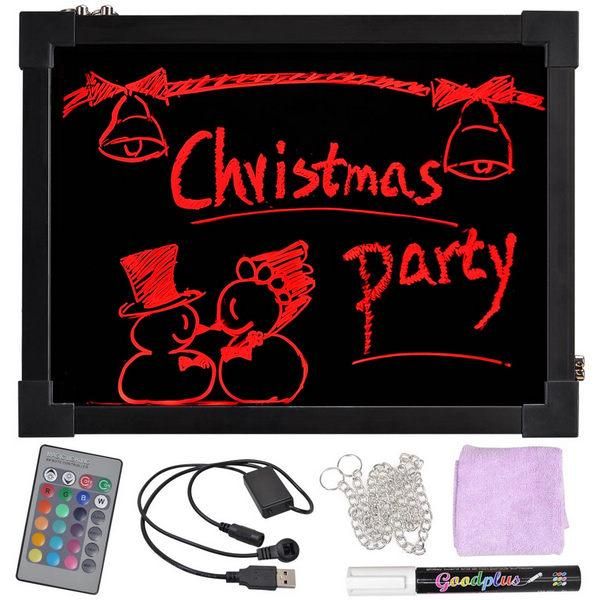 16x12 inch Illuminated Neon LED Message Writing Board - Trend Times Toy Stores