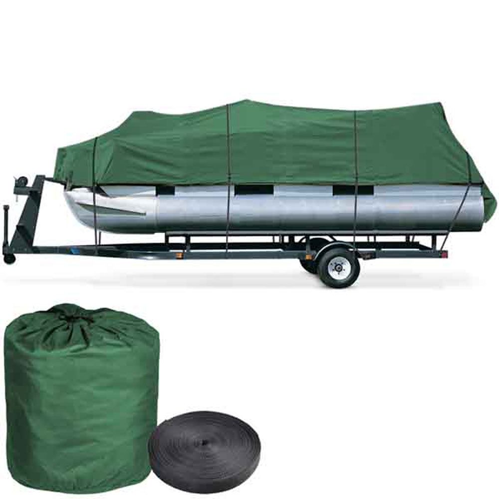 17'-19' Waterproof Pontoon Trailerable Boat Cover Green - Trend Times Toy Stores