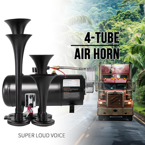 180db Air Horn Kit with 0.8 Gallon Air Compressor Super Loud Train Horn Trend Times 1
